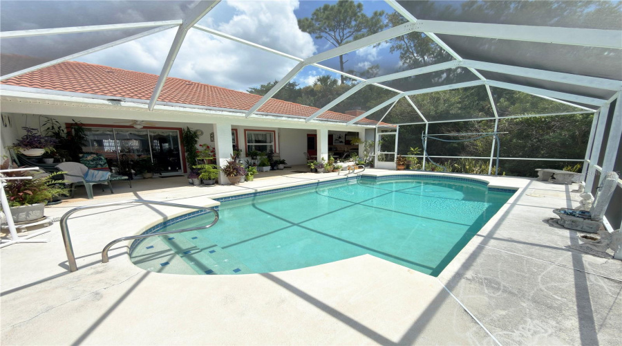 Pool In Cage