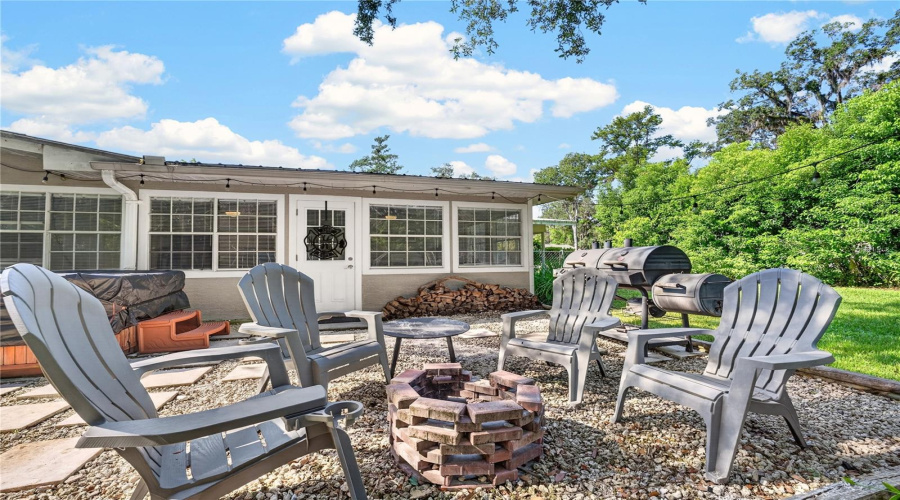 Rear Patio
