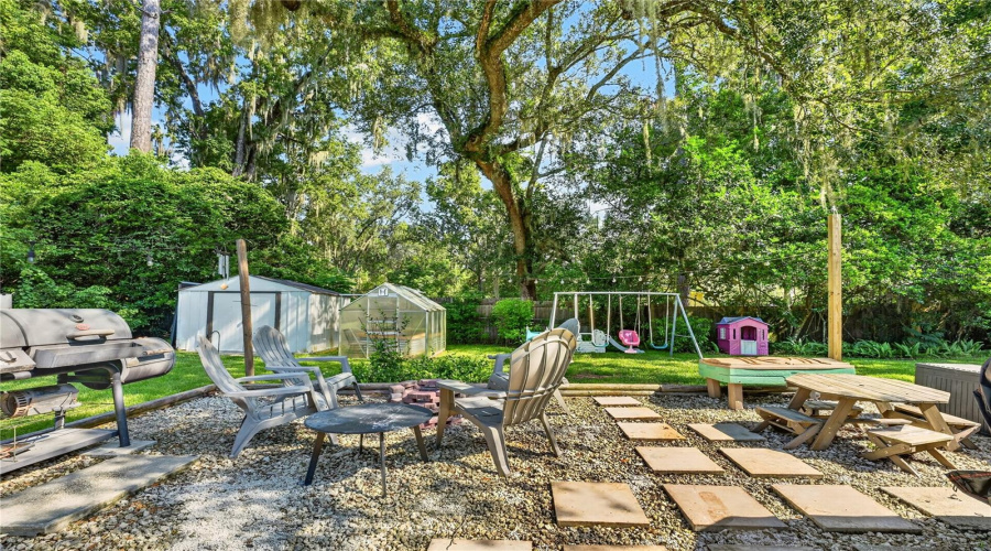Rear Patio