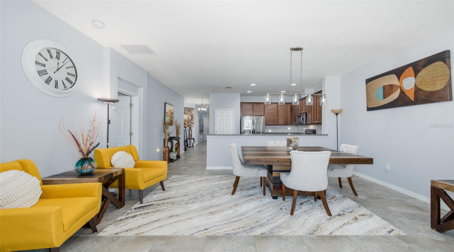 Dining Room Overlooking Kitchen