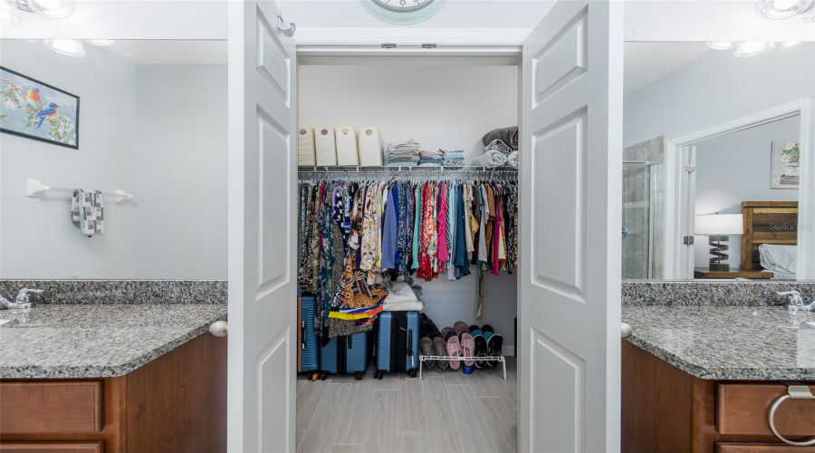 Primary Bedroom Walk In Closet