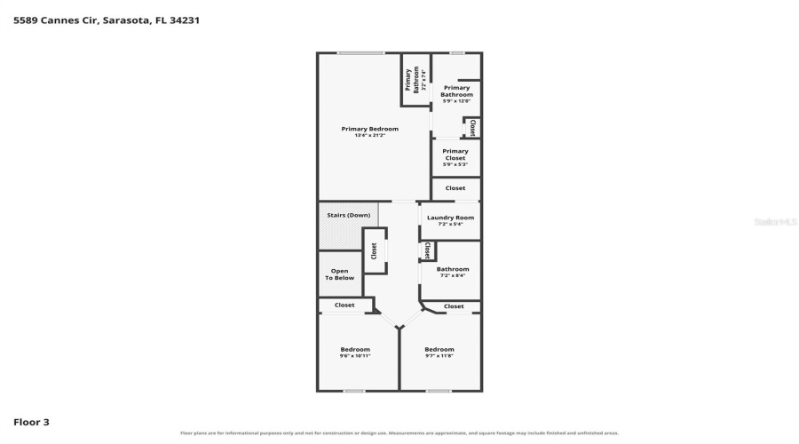 Sarasota, Florida 34231, 4 Bedroom Bedrooms, ,3 Bathroombathrooms,Residential,For Sale,Cannes,0,Mfra4703902