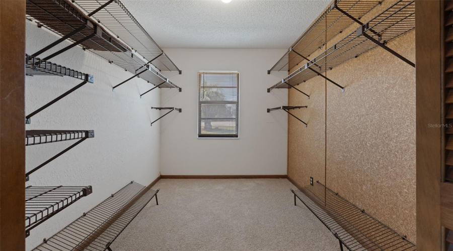 Master Walk-In Closet