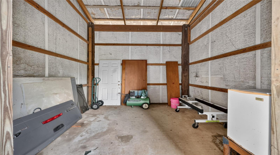 Room Off Of Equipment Barn