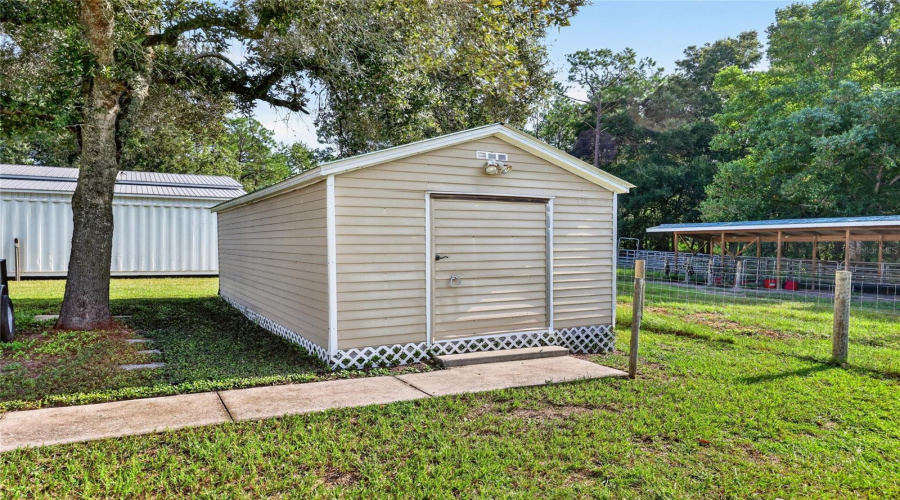 Shed With Electricity