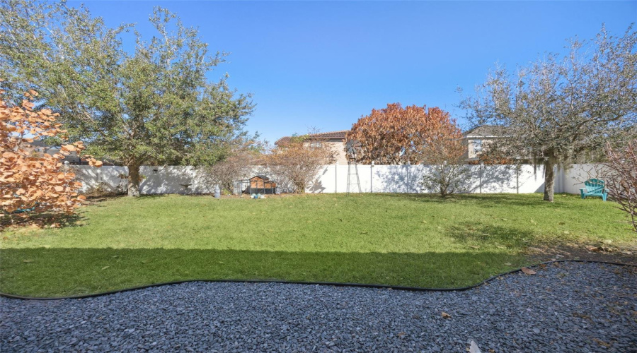 Fully Fenced Backyard