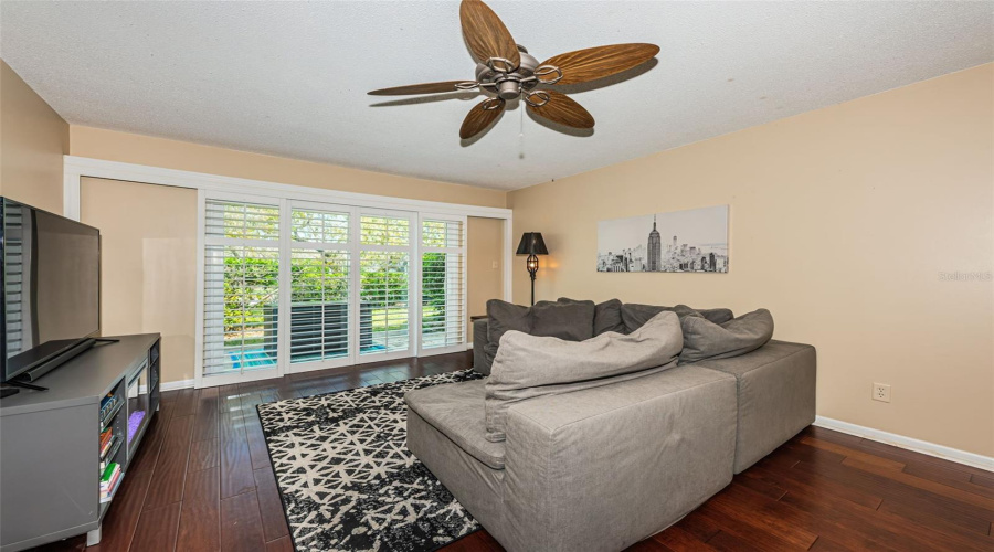 Livingliving Room With View Of Rear Yard.