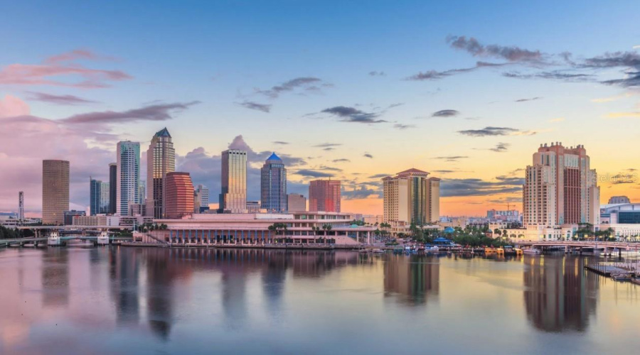 Downtown Tampa 80 Minutes Away