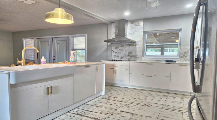 Kitchen With Farmhouse Sink