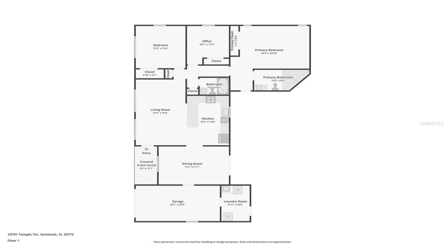 Seminole, Florida 33772, 3 Bedroom Bedrooms, ,2 Bathroombathrooms,Residential,For Sale,Temple,0,Mfrtb8541335