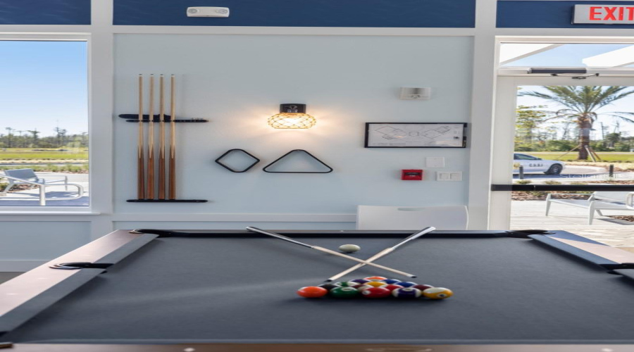 Meridian Parks Community Billiard Table