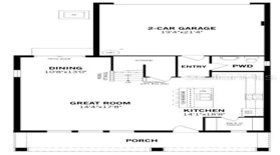 Talquin Craftsman First Floor