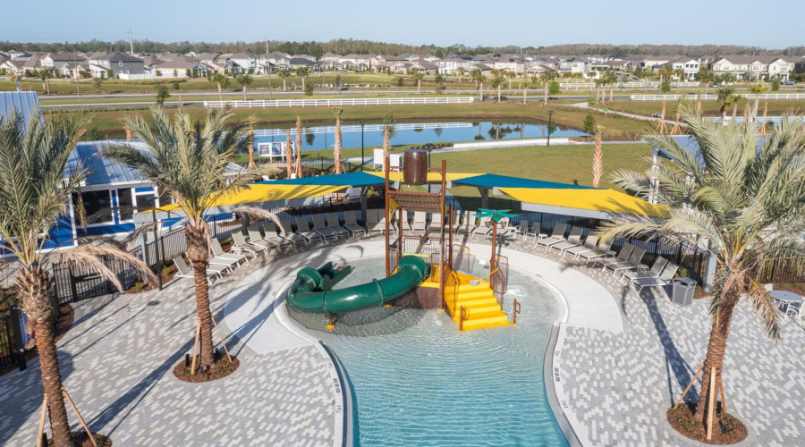 Meridian Parks Community Pool (Aerial View)