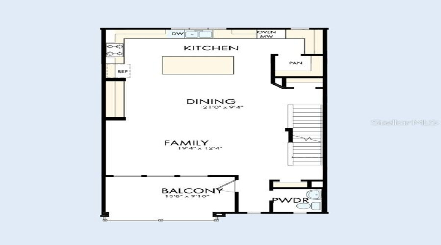 Floor Plan Second Floor