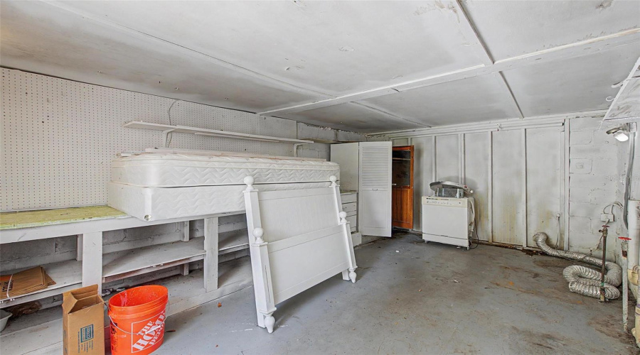 Outside Storage And Laundry Room