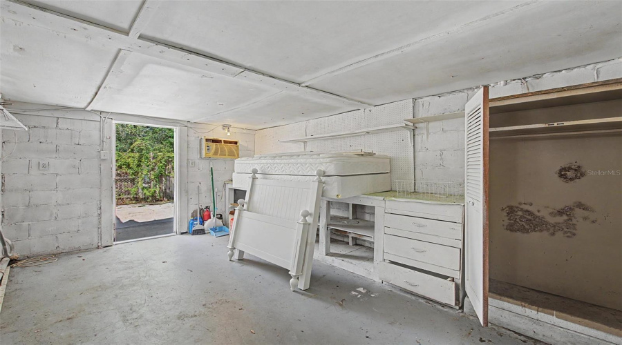 Outside Storage And Laundry Room