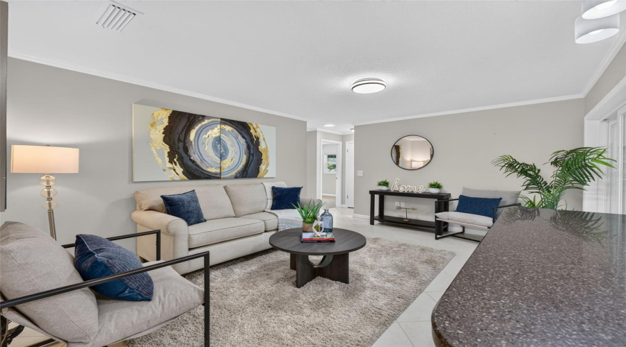 Family Room Off Kitchen