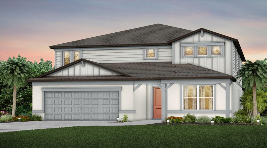 Exterior Rendering, Elevation Co2