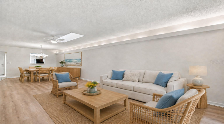 Virtually Staged; Freshly Painted Interior From The Ceilings To Baseboards~