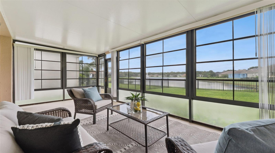 Wrap Around Enclosed Lanai.