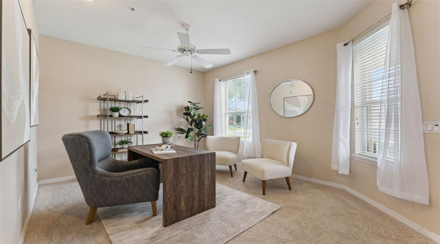 Flexible Space At The Front Of The Home For A Dedciated Office Space Or More Formal Living.
