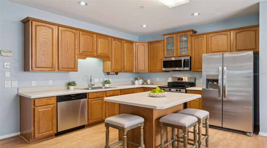New Stainless Steel Appliances.