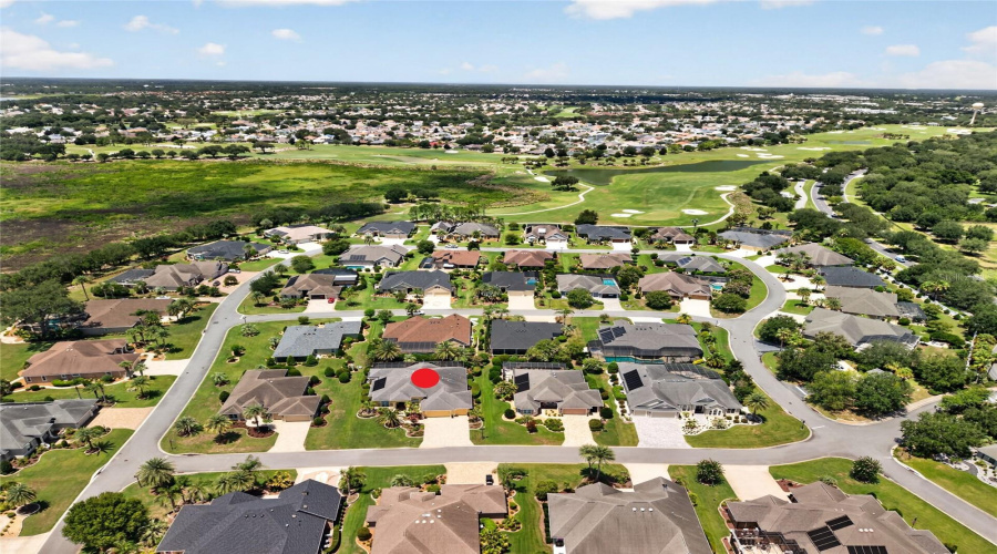 Aerial – Looking West – Palmer Legends’ Laurel Valley Anchors The View, With Laurel Manor Recreation Center And Pool At The Far Right And The Cr 466 Commercial Corridor Beyond.