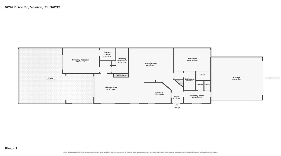 Venice, Florida 34293, 2 Bedroom Bedrooms, ,2 Bathroombathrooms,Residential,For Sale,Erice,0,Mfrn6145455