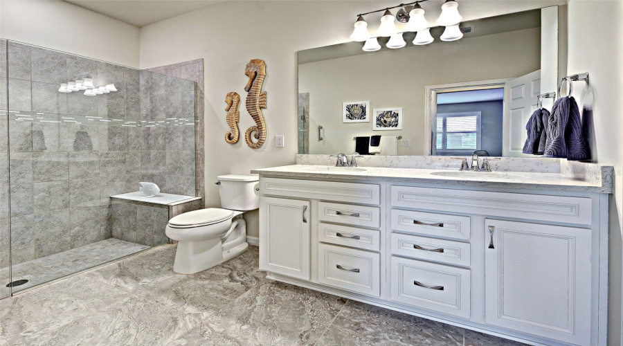 Walk In Primary Bathroom Shower