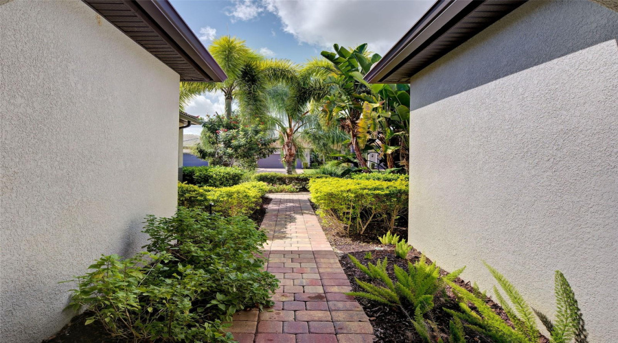 Paver Walkways From The Home