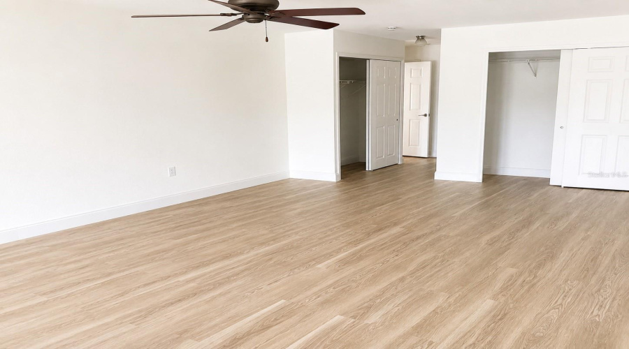 Master Bedroom - Showcasing 2 Wall Closets