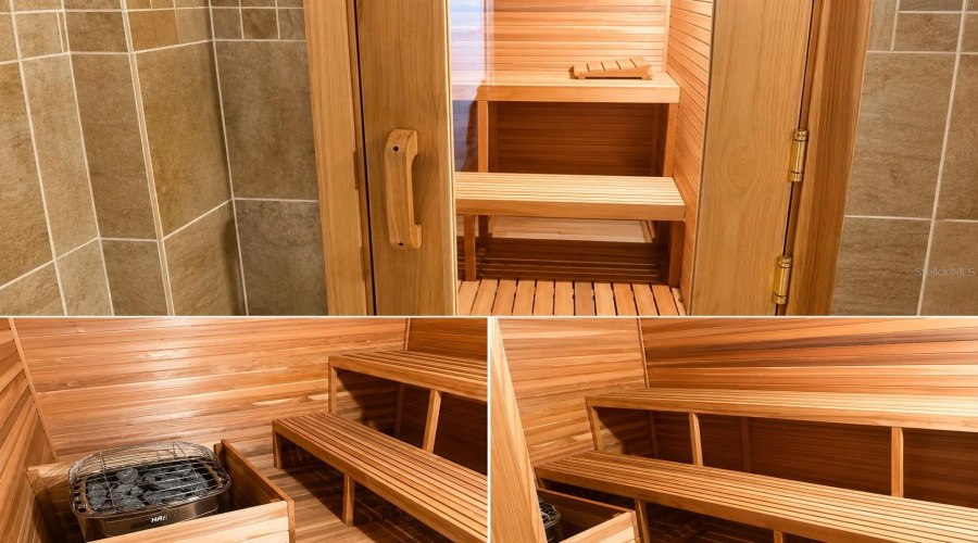 Brand New Saunas In Both The Male And Female Bathrooms