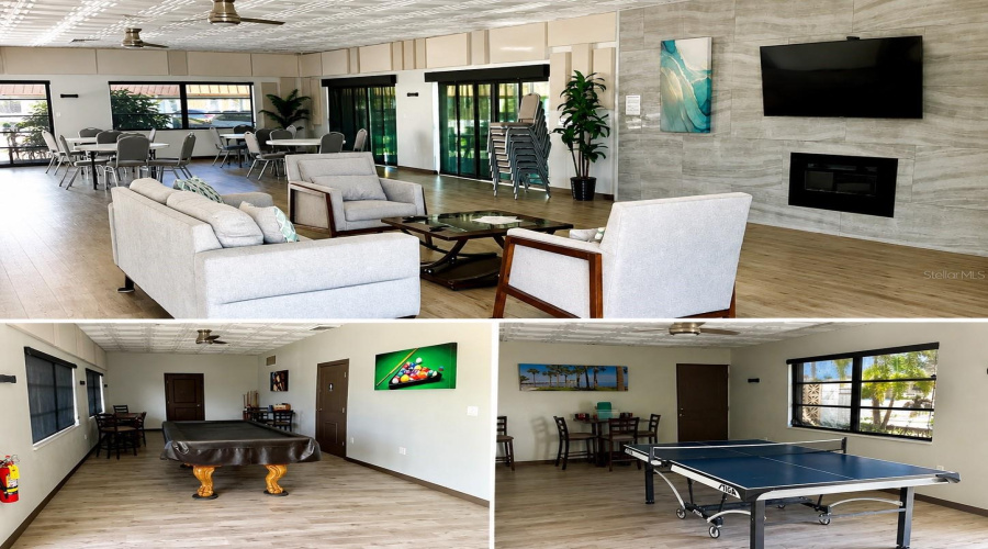 Club Boca With Billiards, Shuffle And Table Tennis.