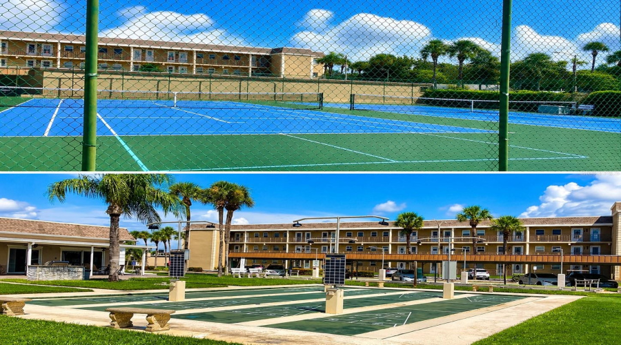Tennis Courts And Shuffle Board