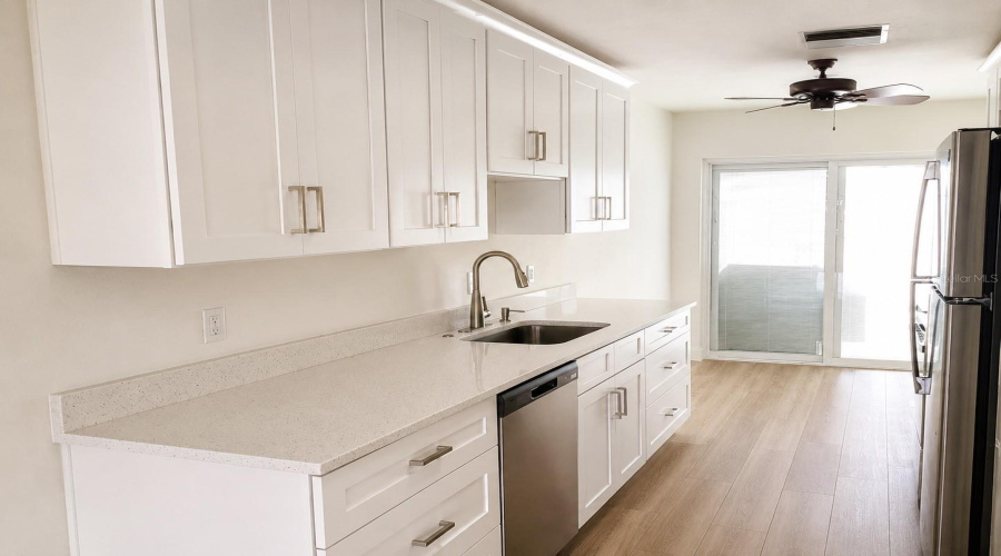 Kitchen - View From Dining Area