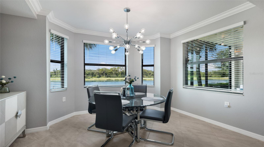 Eat-In Kitchen With Bay Window Bump-Out