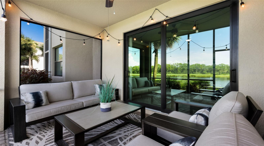 Impact Sliding Doors On Private Lanai