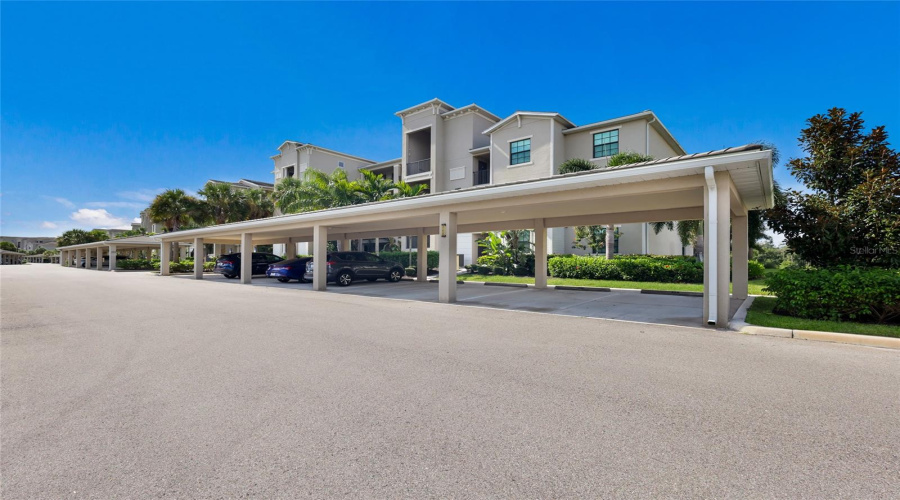 1 Covered Designated Parking Space And Plenty Of Open Parking