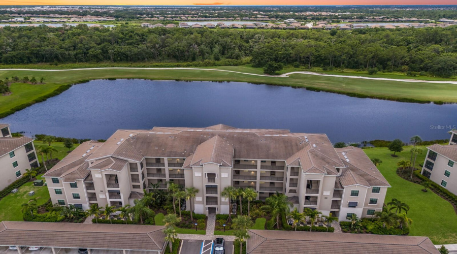 Wide Water View For This Building
