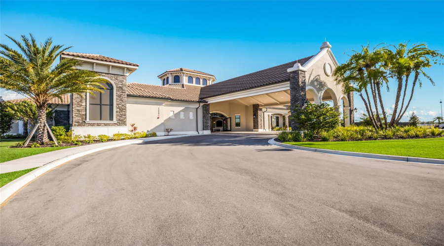 Entry To Amenities Center