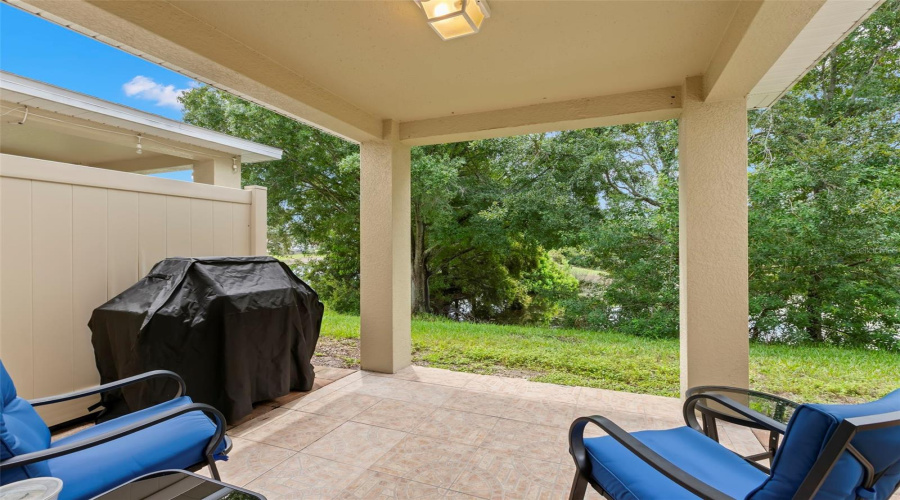 Rear Covered Patio