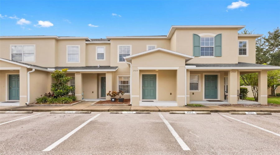 Assigned Parking Spot In Front Of Townhome