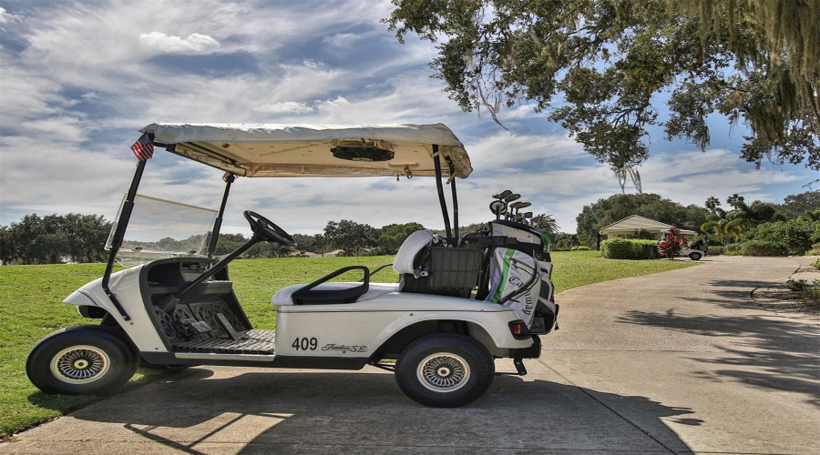 Golfing At Capri Isles Golf Course