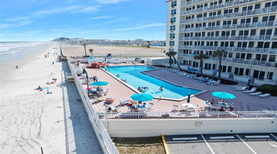 Pool And Seawall In Place