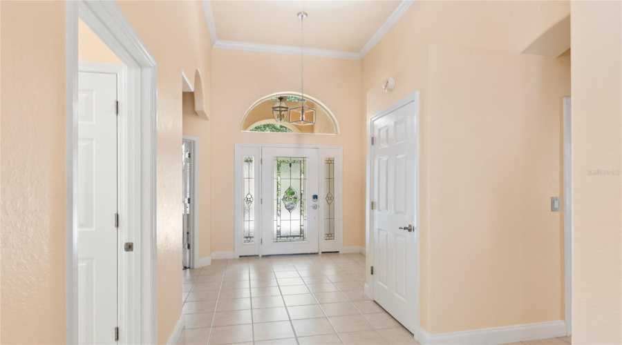 View Of Front Door From The Inside