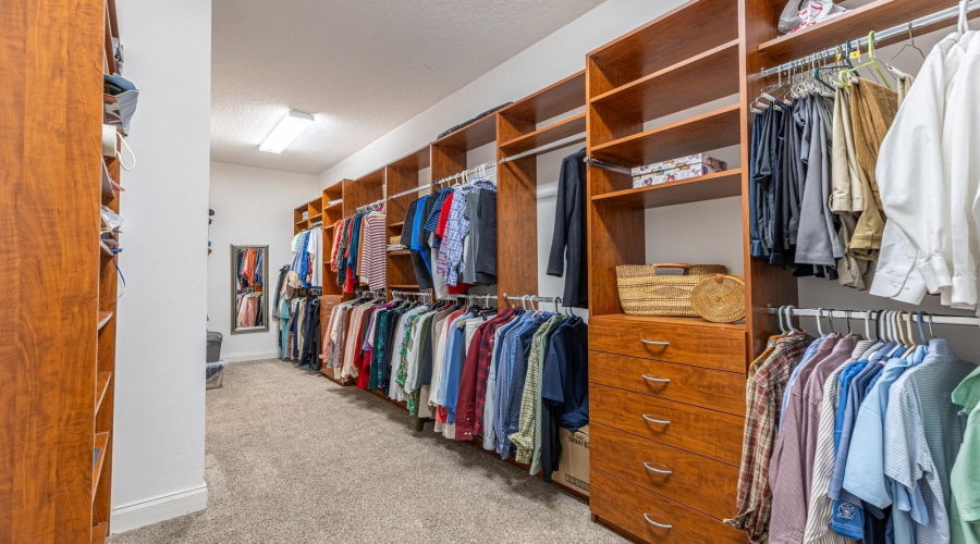 Primary Walk In Closet