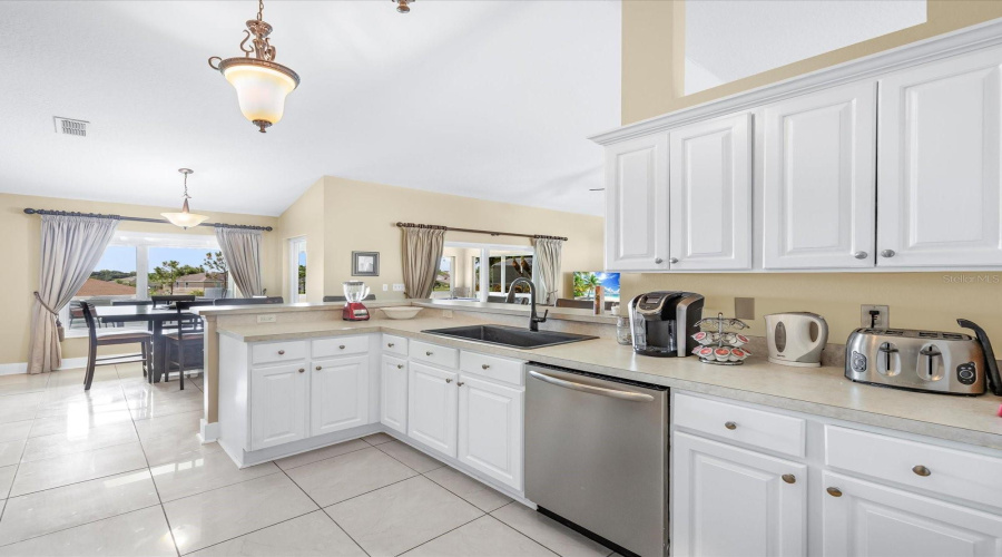 Updated Cabinets In Kitchen