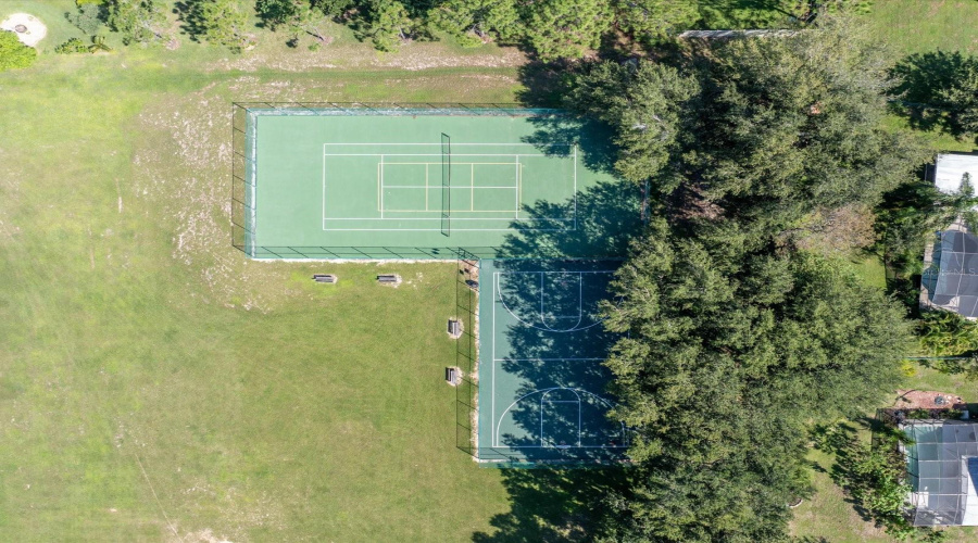 Community Tennis &Amp; Basketball Courts