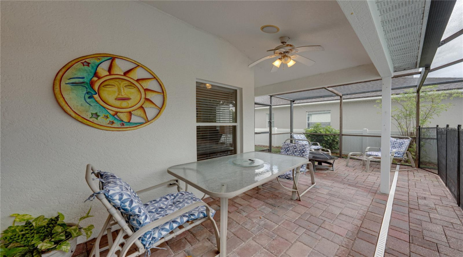 Screened Back Lanai