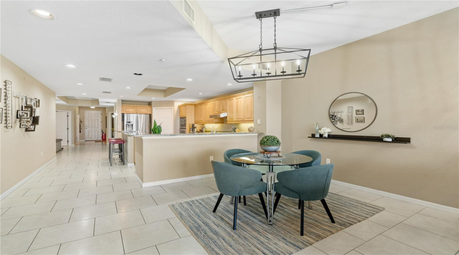 Open Living, Dining, And Heart Of The Home